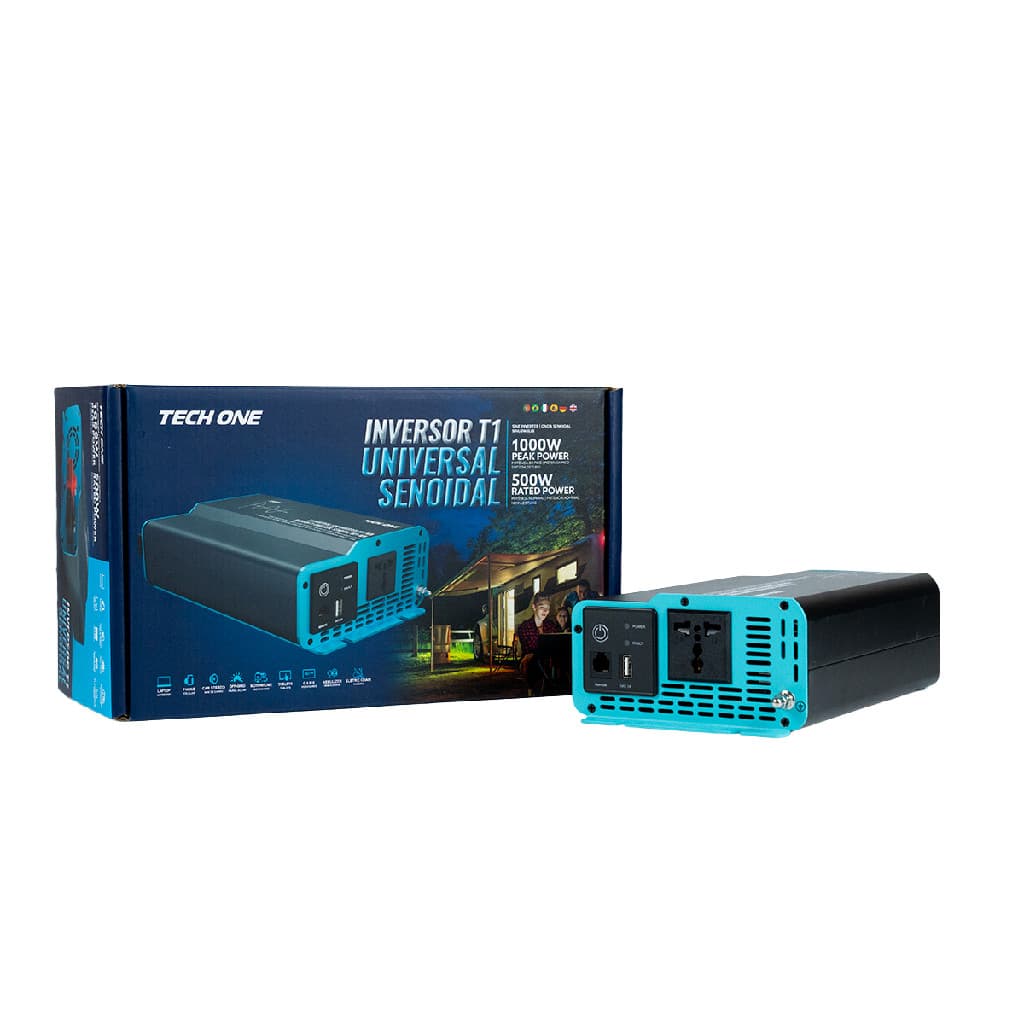Inversor De Voltagem 500w Real Senoidal 24v Para 127v T1