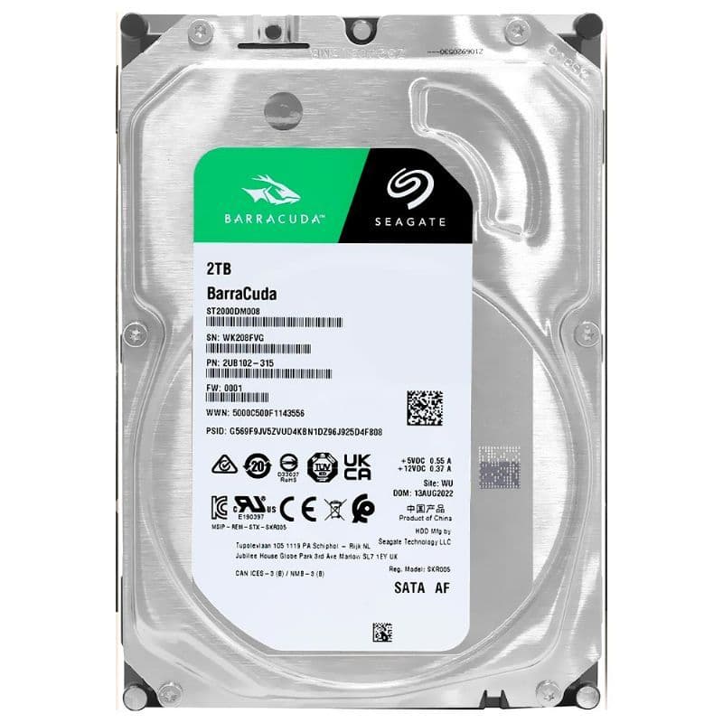 HD Seagate Barracuda ST2000DM008 2TB 3.5 PARA DESKTOP COMPUTADOR