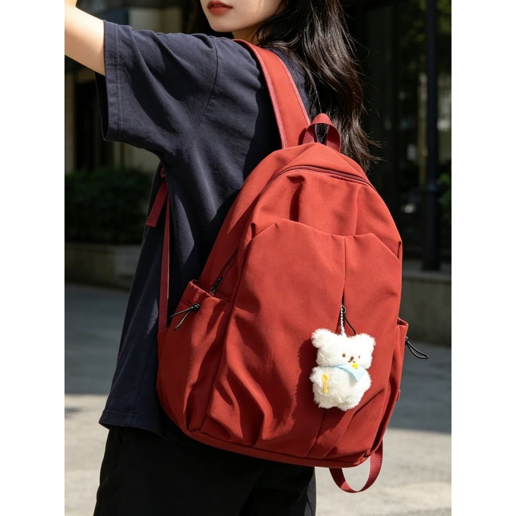 Mochila nicho leve à prova dwaterproof água estudantes do ensino médio mochila das mulheres dos homens grande capacidade