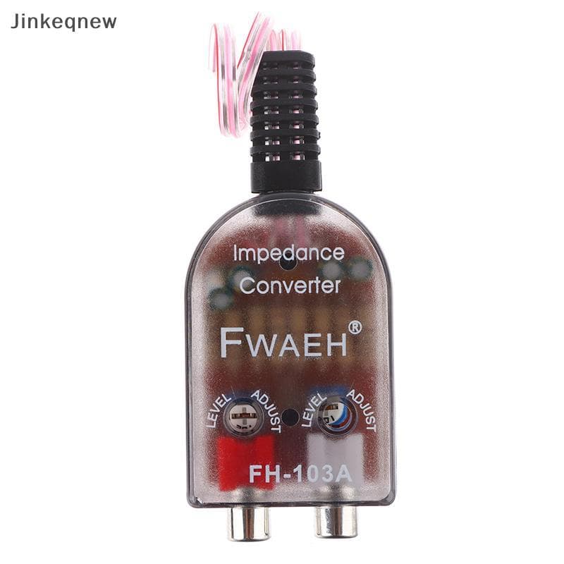 Adaptador RCA Alto A Baixo De Áudio Para Carro JNBR Conversão De Sinal De Subwoofer JIN