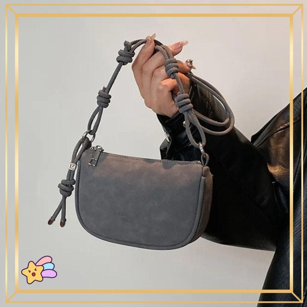 PETS1 Bolsa Crossbody Feminina , De Ombro De Camurça Retrô Ajustável De Cor Sólida Portátil Para Telefone Feminino