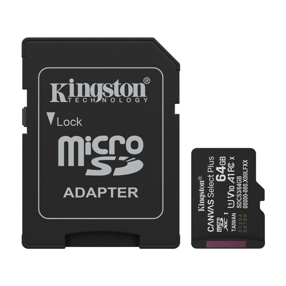 Cartão De Memória Microsd Kingston Canvas Select Plus 64gb [F133]