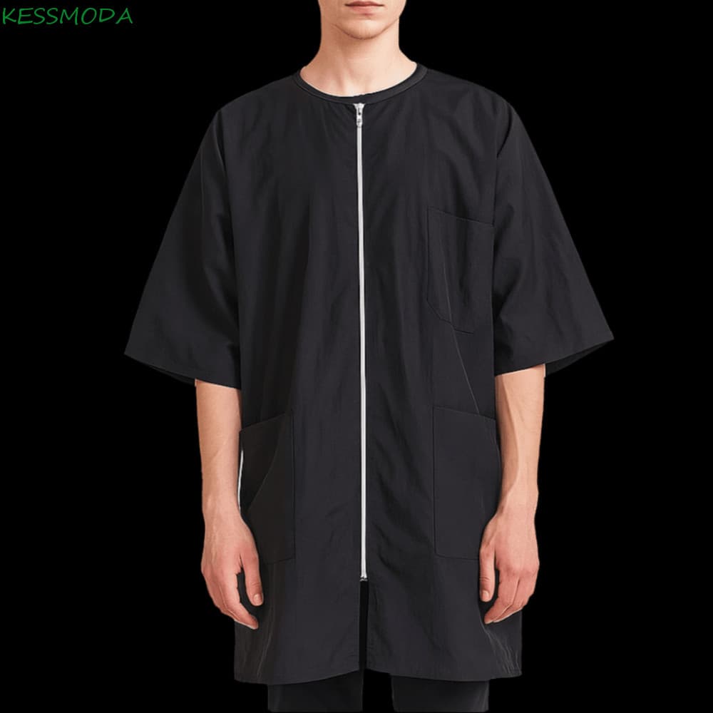 Capa De Cabeleireiro Para , Vestido De Corte De Cabelo De Pano De Penteado Profissional Com Manga , À Prova D'água