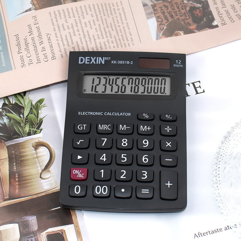 Calculadora de 12 bits dedicada financeira para escritório de mesa Vendas diretas da fábrica