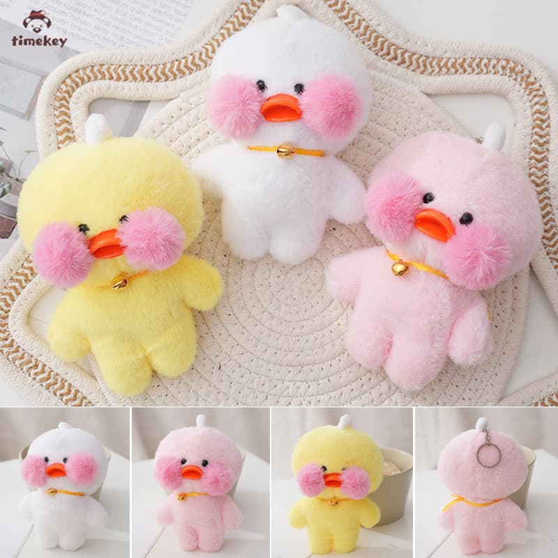 TK criativo LaLafanfan café recheado pato brinquedo de pelúcia com Kawaii 4HI2