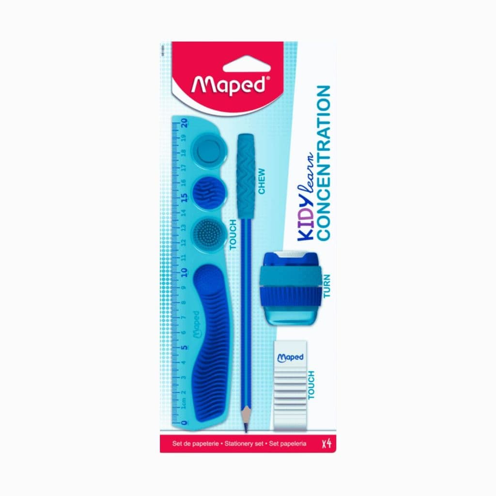 Kit de Material Escolar Kidy Learn Concentração 4 pcs Maped
