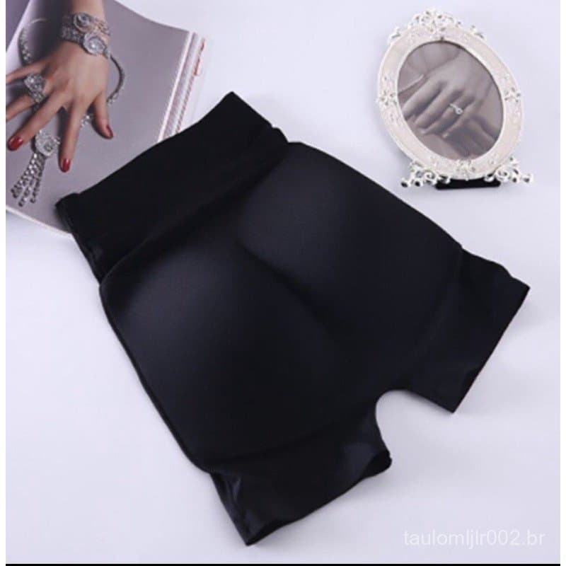 calcinha short com enchimento em espuma bunda bundex