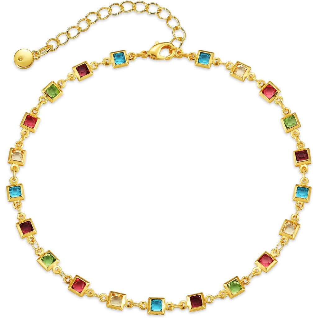 Tornozeleira Yumikoo Banhada a Ouro 18k para Mulheres LACH