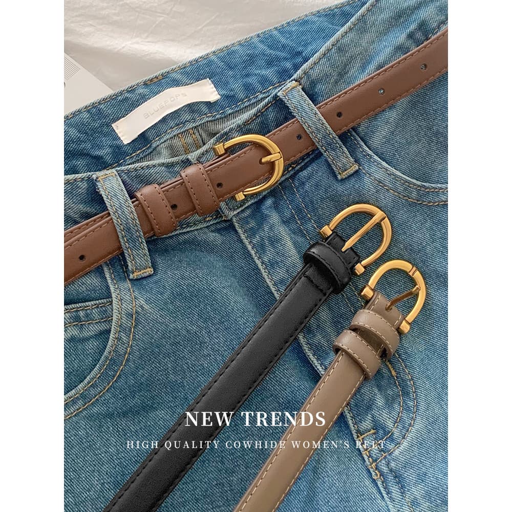 Cinto feminino cinto combinando Jeans moda tendência 2026 novo estilo All-Match estudante Design nicho combinando saia c