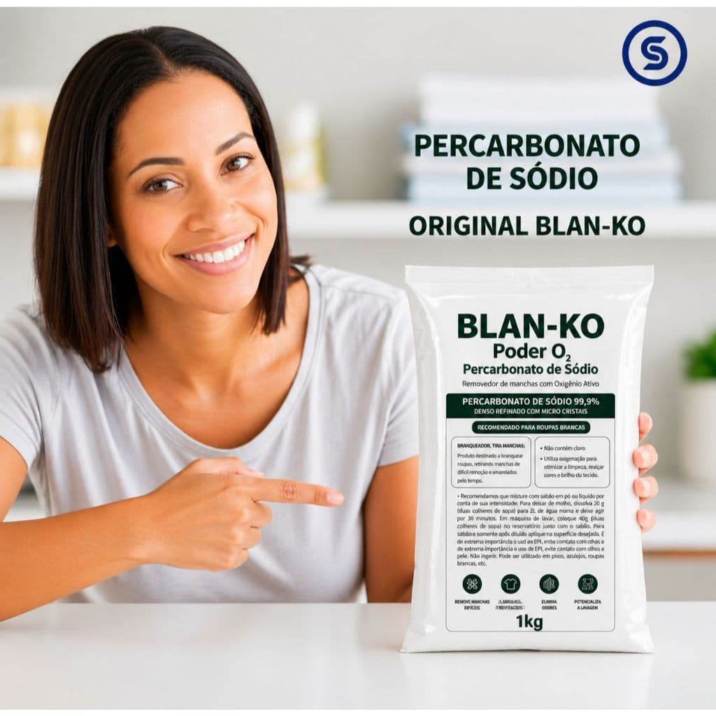 Percarbonato BLAN-KO Poder O2 Limpeza Premium
