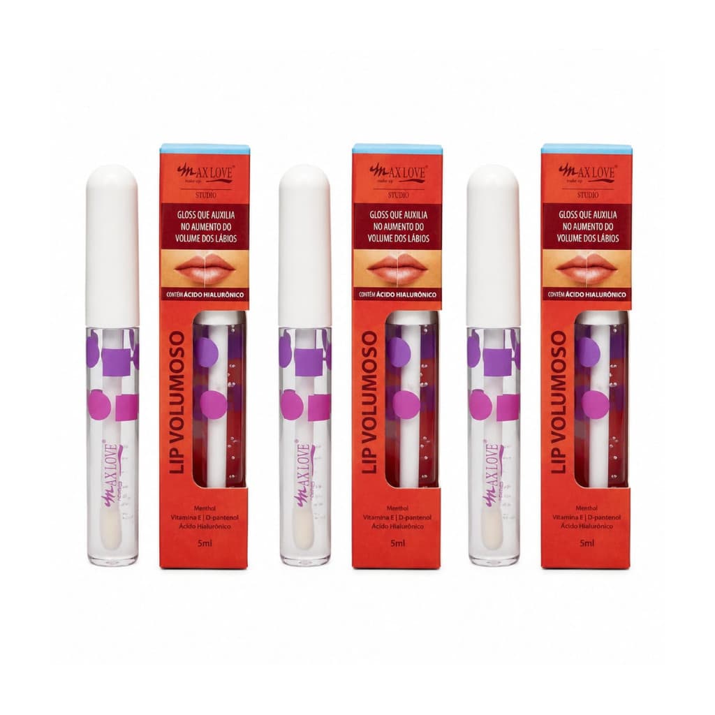 GLOSS LIP VOLUMOSO N01 MAX LOVE UNIDADE COD.1856