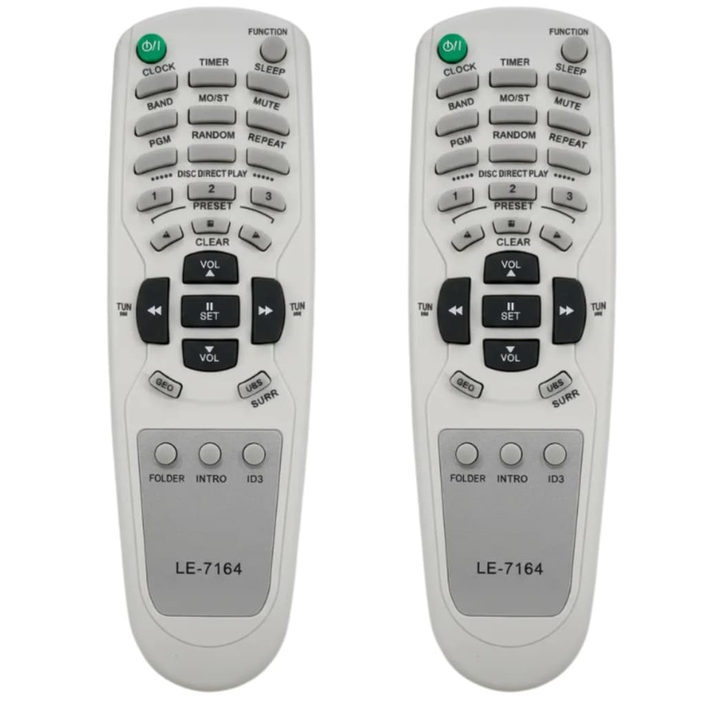 Oferta com 2 Controle Remoto Para Som Toshiba Mc-855 Mc-856 Cr4220 MS7520 Lelong LE7164