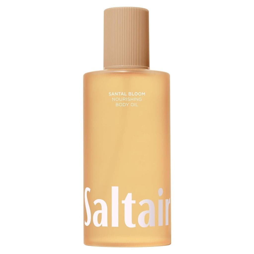 Óleo Corporal Saltair. Óleo Pós-Banho Santal Bloom Tamanho Jumbo para Mulheres e Homens. Hidratante Botânico, Não Oleoso