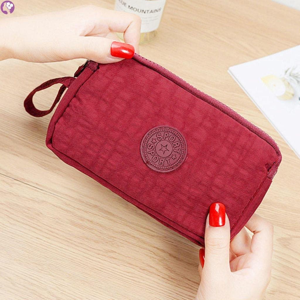 Bolsa De Mão Feminina Grande Capacidade Com Pulseira Portátil Para Presente De Aniversário E Natal