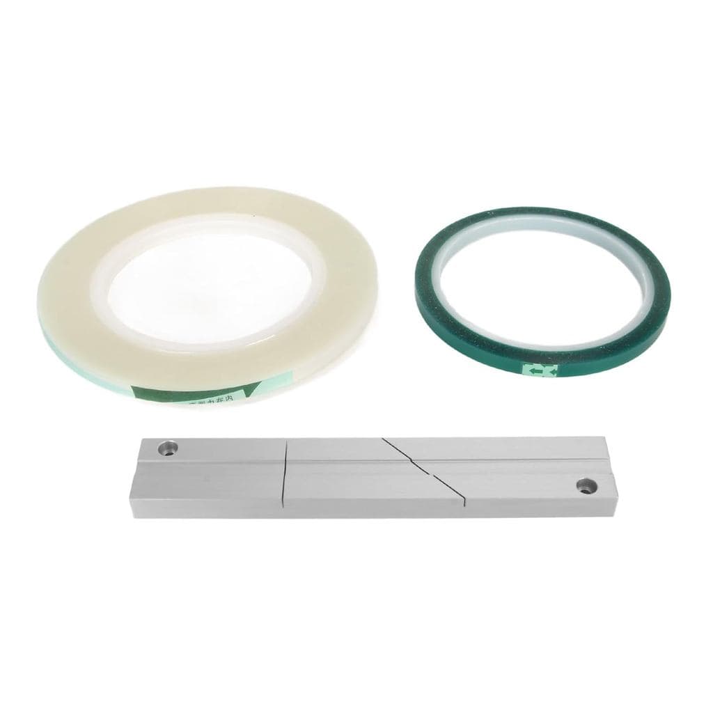 Conjunto de emenda de fita Pomya 1/4 de 10 polegadas com comprimento ajustável e bloco de alumínio CNC de nível profissi