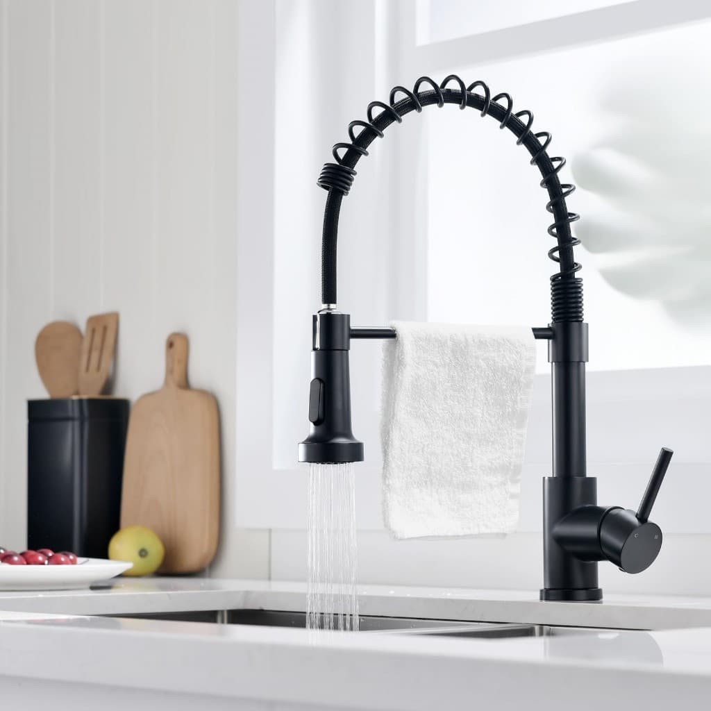 Torneira Cozinha Gourmet Monocomando Com Spray