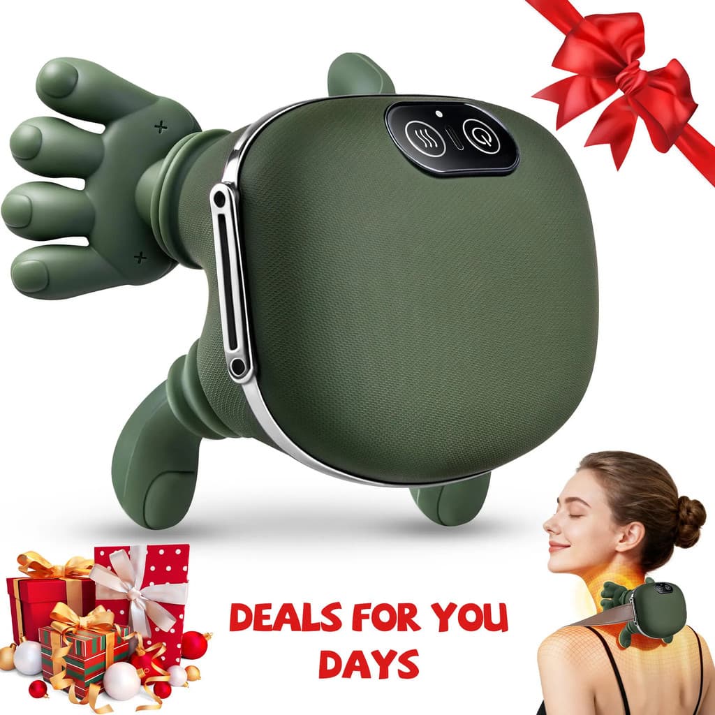 [DealsForYouDays] Versão Atualizada 2026 Massageador de Ombros Elétrico, Massageador Cervical, Aquecimento Biónico, Sem
