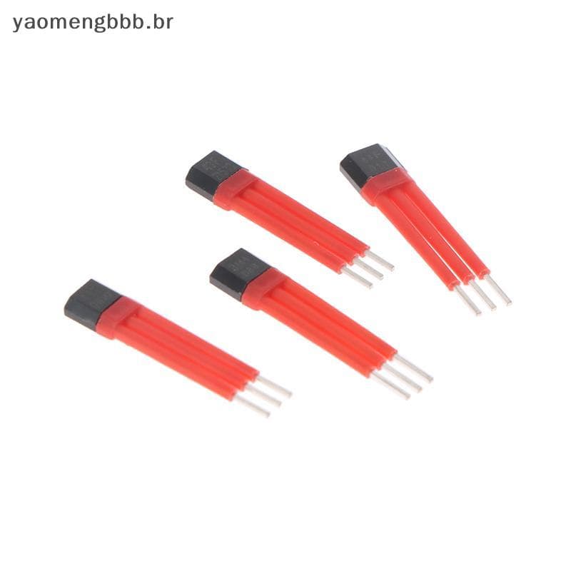[yaobb] 10 Pcs Electrocar Motor Hall Sensor 3144 41F 43F 413 Com Manga De Isolamento De Alta Temperatura Interruptor De