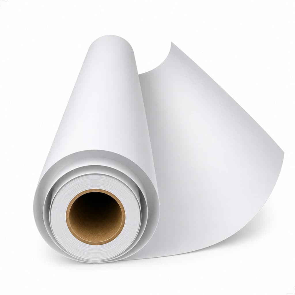 Bobina Papel Sulfite A1 75g 61cm x 50m Branco Para Projetos AutoCad