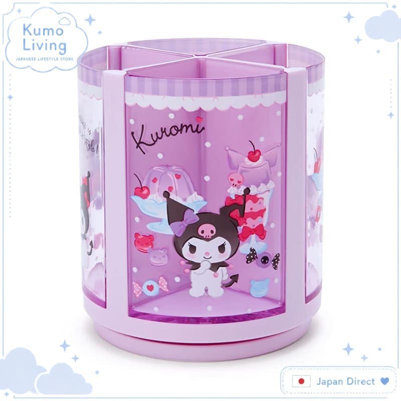 Suporte giratório para canetas Sanrio CADDY / Importada do Japão