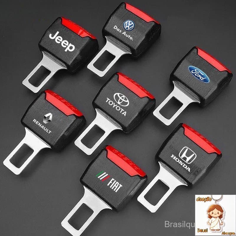 1Pç/2Pçs Extensor Do Cinto De Segurança Carro Fivela Ajustável Extensor Fivela De Cinto De Segurança Acessórios