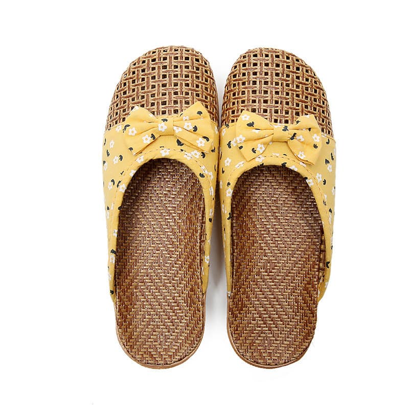 Linho Rattan grama tecido único Casual moda All-Match Bowknot masculino feminino interior casa casal asiático grama sand