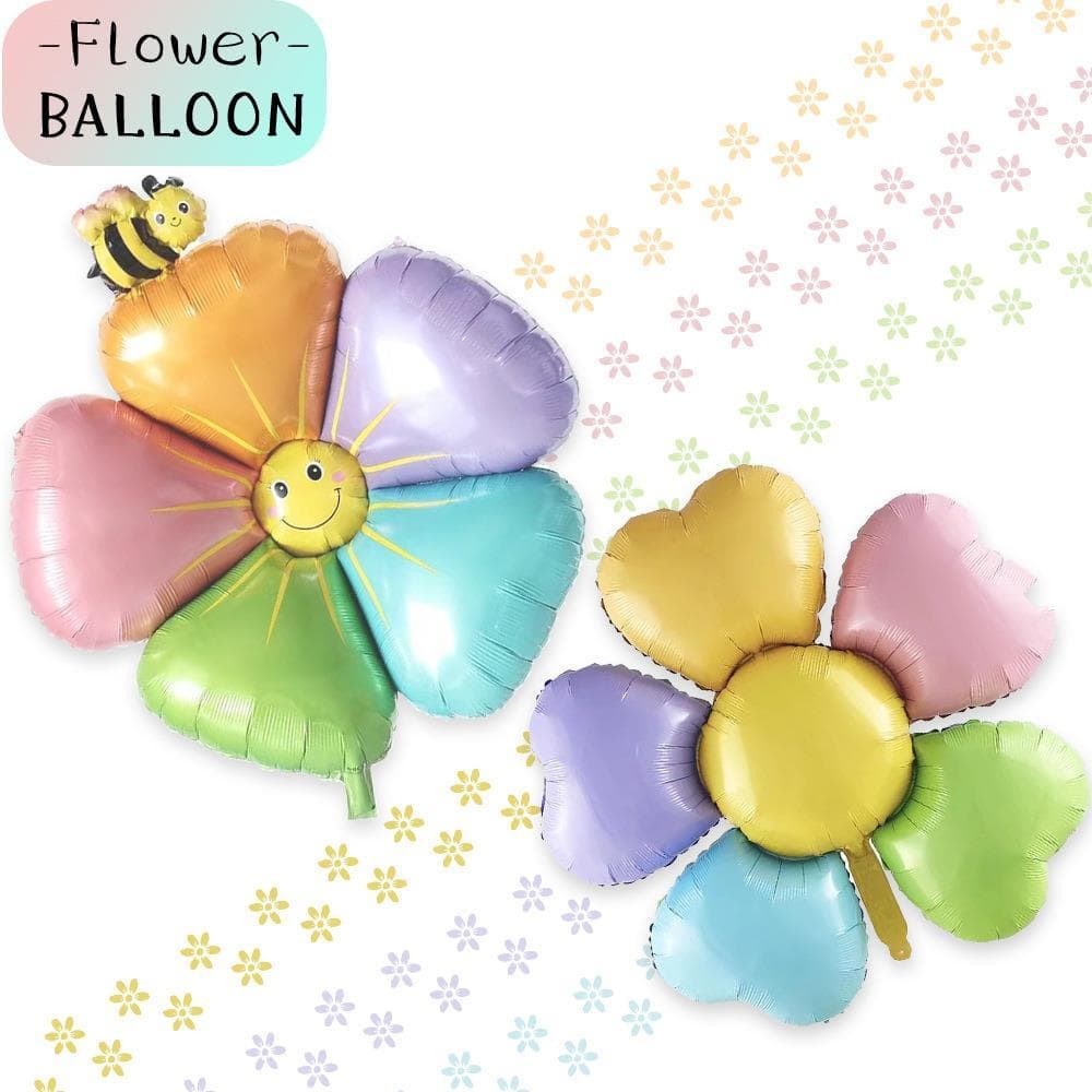 Balão de folha de alumínio com pétala multicolorida, margarida, bebê, crianças, meninas, decoração de aniversário, festa