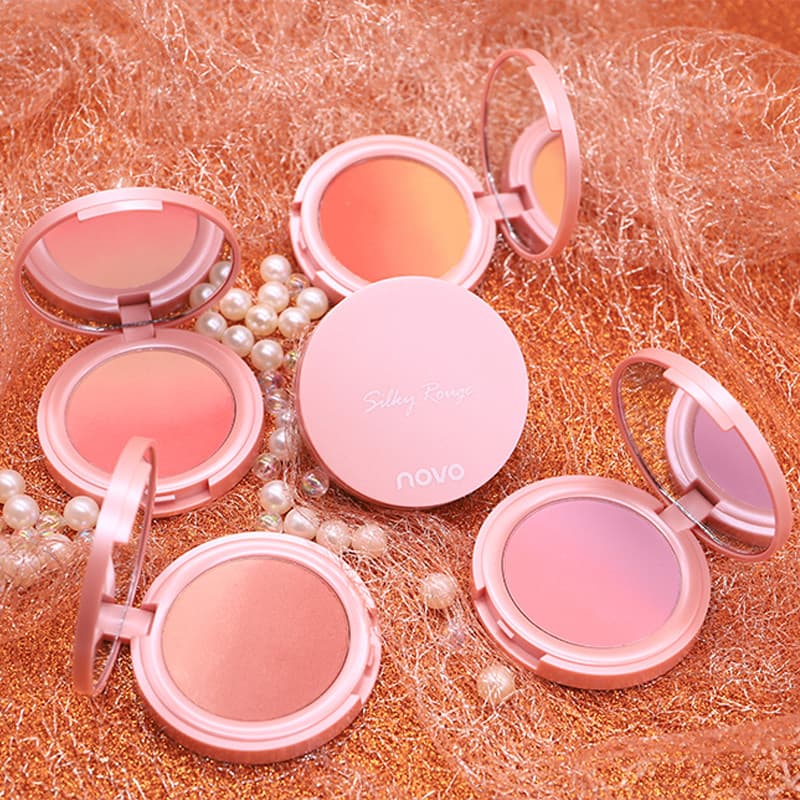 NOVO monocromático blush blush roxo azul carne rosa blush amarelo vitalidade expansão de alta qualidade ligeiramen