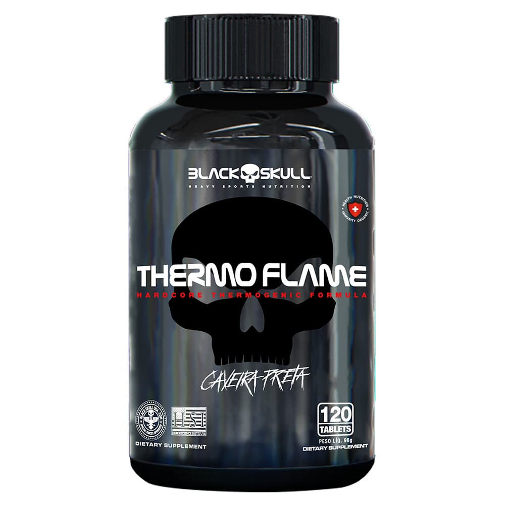 Cafeína Black Skull  120 Tabletes - O R I G I N A L 100% Natural
