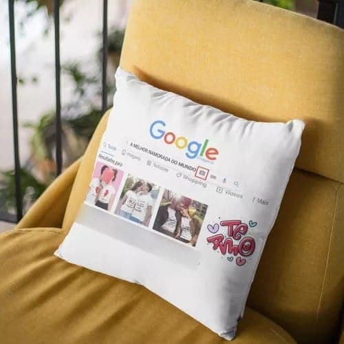 Almofada Personalizada Fotos Presente Namorados Casal Oferta