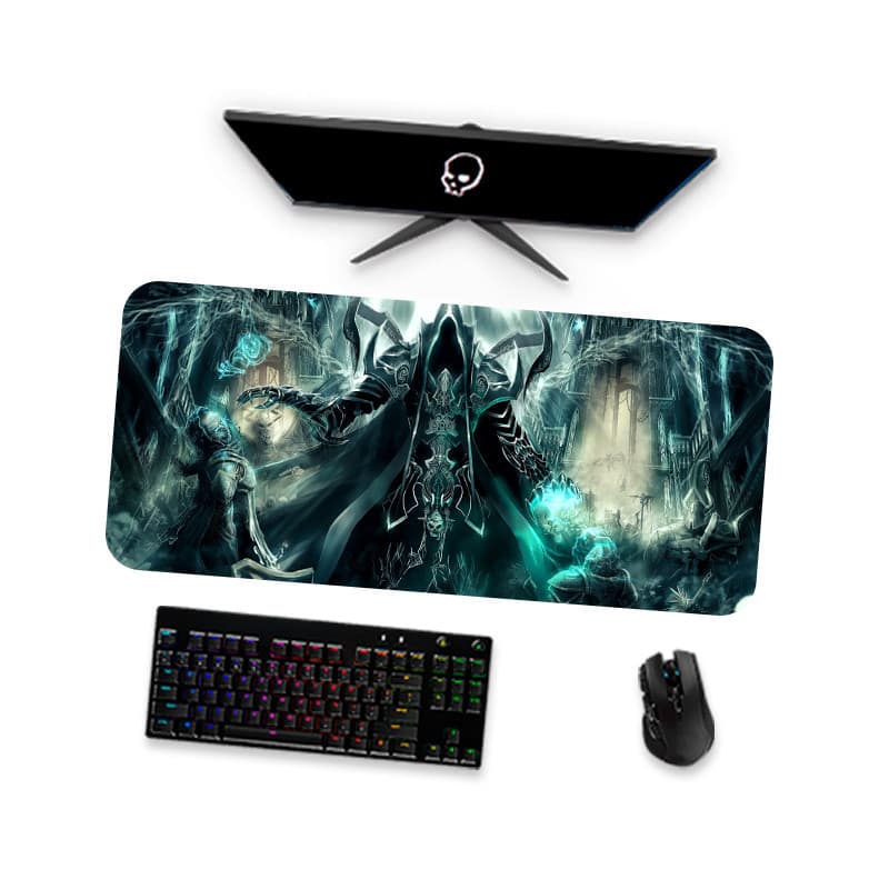 Mousepad Grande Diablo IV Necromante Mouse Pad Gamer Grande 90x40 80x40 60x40 70x30 45x40