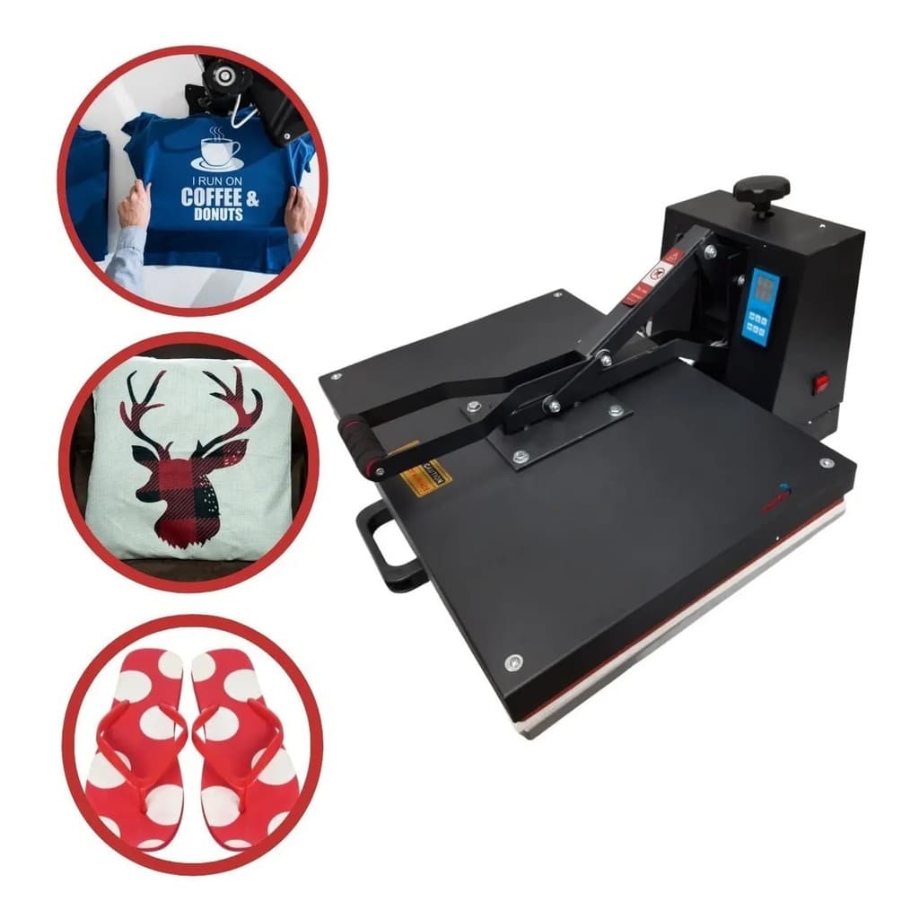 Prensa Termica Sublimacao 40x60 Profissional Camisetas Azulejo Importway