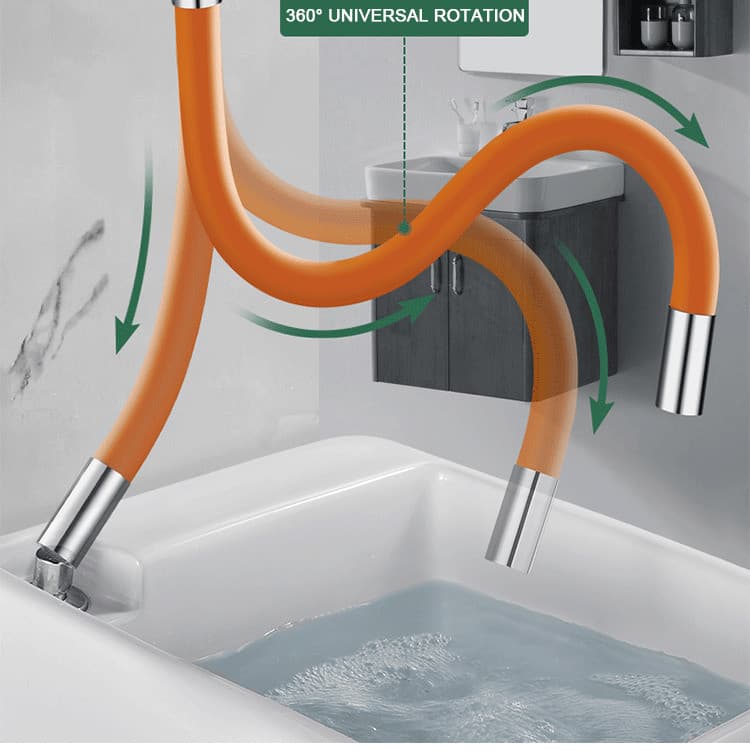 [Extensão Ajustável] Faucet Universal Rotatable Extension Hose Torneira/Mangueira/Filtro