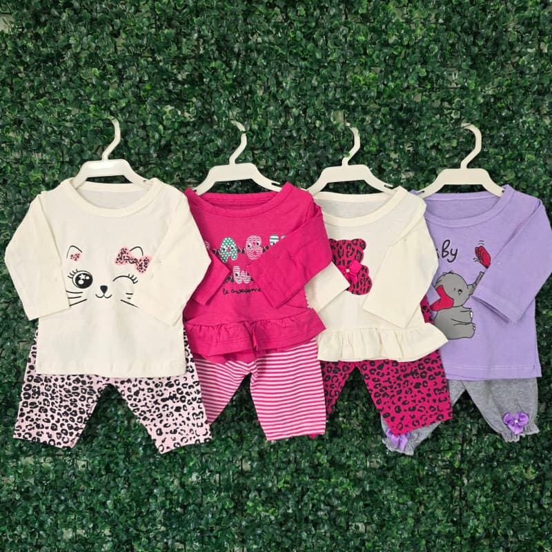 Kit Encanto Petit Tetê | 1, 2 ou 4 Peças Sortidas para Bebê 2 a 6 Meses