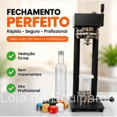 Máquina manual rotativa de selagem de latas de alumínio, adequada para selar garrafas de vinho caseiro e temperos.