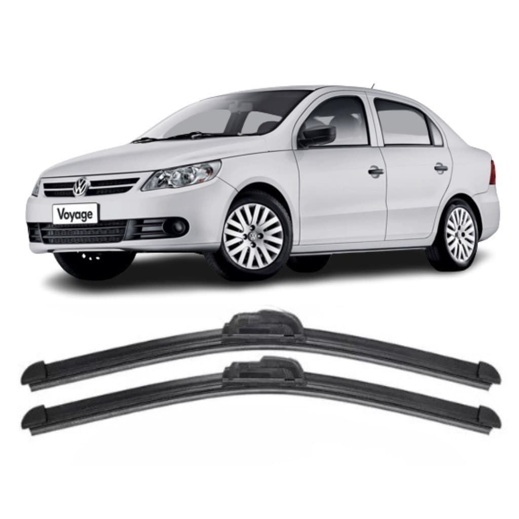 Par Palhetas Limpador De Parabrisa Dianteiro Para Volkswagen Voyage 2008 2009 2010 2011 2012