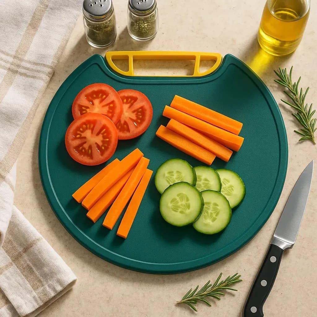 Tábua De Alimento Antibacteriana Corte Carne Legumes