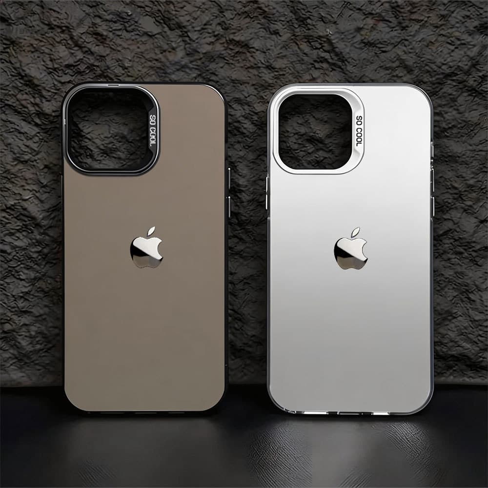 Capinha Para iPhone 17 16 15 14 13 12 11 XR Pro Max Plus Normal Fosco Silicone Anti