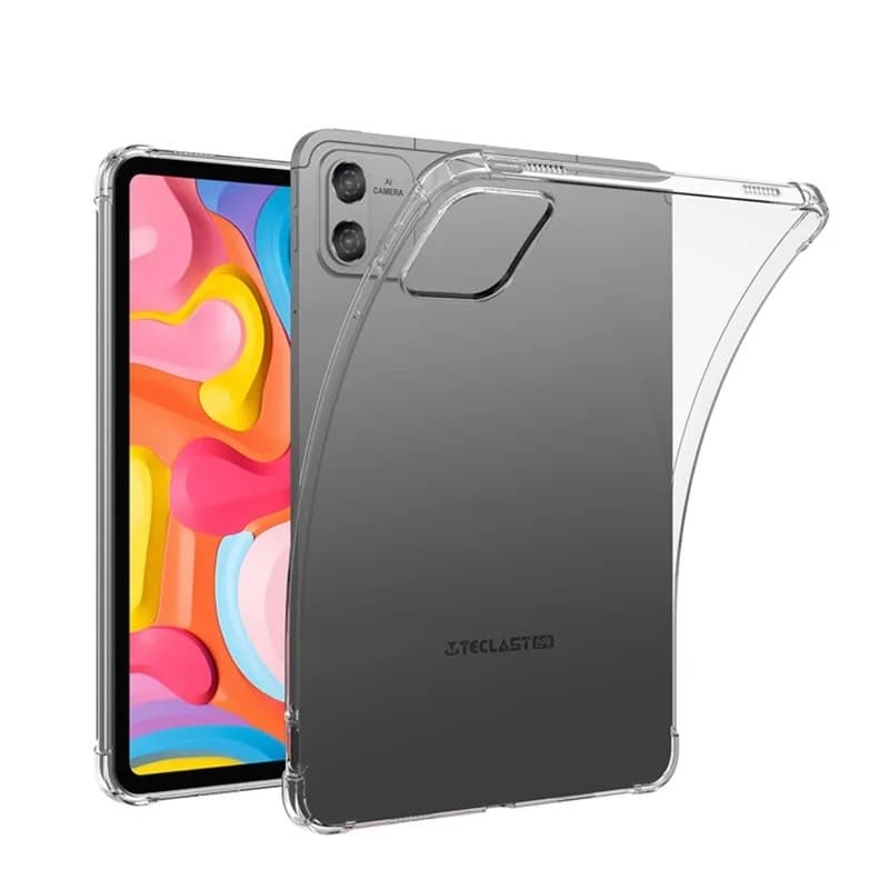 Capa Para Teclast ArtPad Pro 12.7 " Polegadas 2025 TPU Macia Transparente Tablet Com Airbags À Prova De Choque ArtPadPro