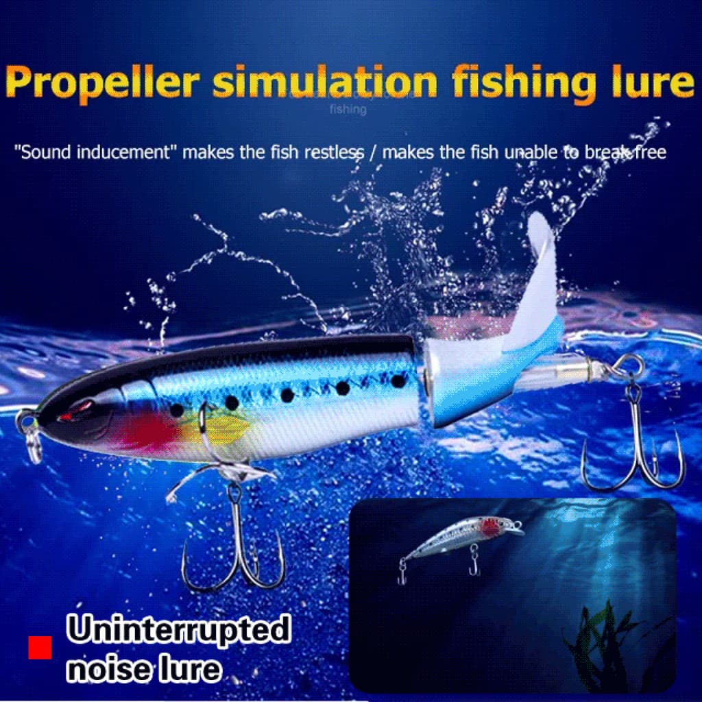 [Design Exclusivo] Isca de Pesca Hélice 13g/9cm Artificial/Isca Dura/Isca Flutuante