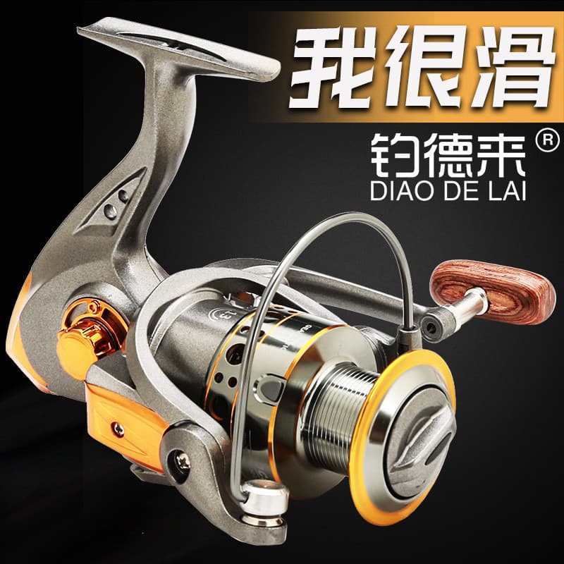Pesca DC All-Metal Linha Copo Carretel De Pesca Carretel De Pesca Roda Giratória Vara Do Mar Carretel De Pesca Carretel