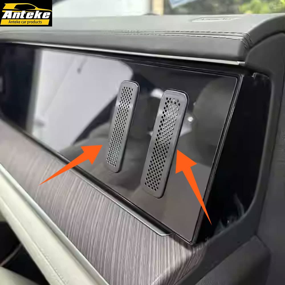 premium-Denza N9 2025 Peças De Acabamento Interno De Aço Inoxidável OEM Para As Grades Do Alto-Falante Nas Saídas De Ar