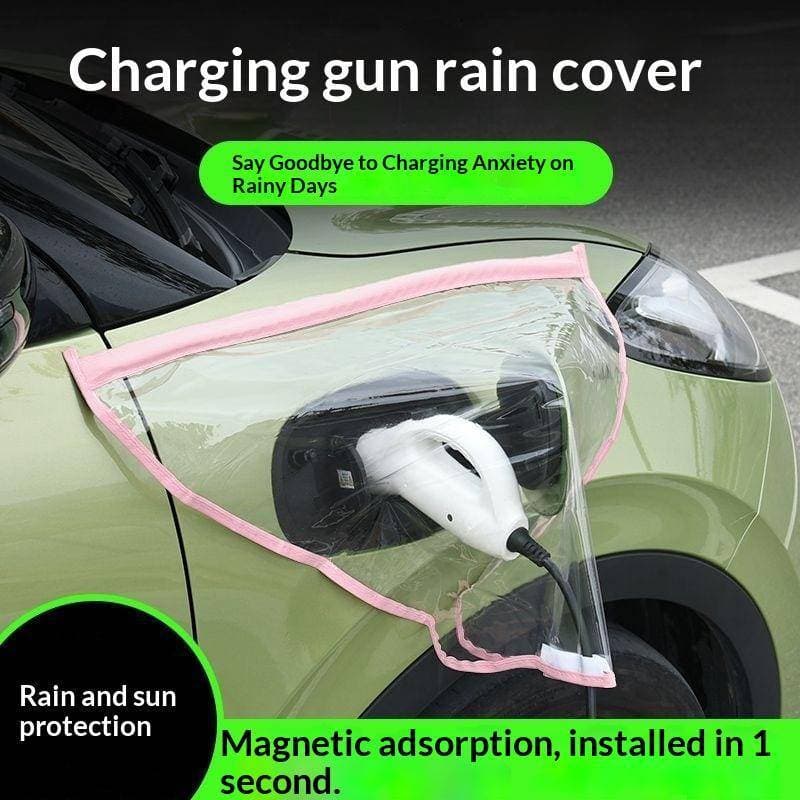 [LANXI] Capa Para Carregador De Carro Elétrico Porta De Carregamento Ao Ar Livre De Chuva Proteção De Plugue À Prova D'á