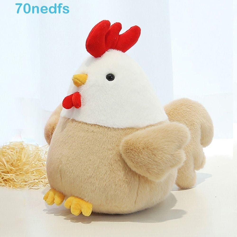 NEDFS Frango Brinquedos De Pelúcia Festa De Casamento Decoração Sofá Almofada Para Casa Crianças Acompanhar Brinquedo Ga