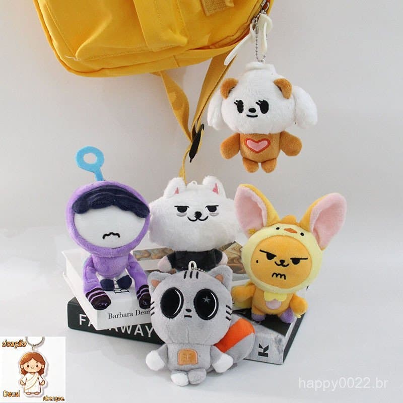 Chaveiro Kpop Idol TXT Pelúcia PPULBATU Amanhã X Juntos Personagem Boneca Fanmade
