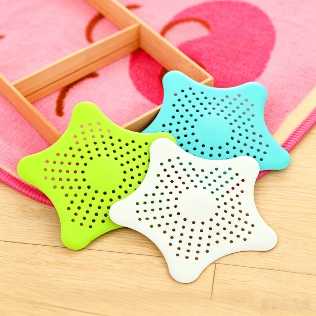 Tampa De Silicone Ralo Pia Tampa Estrela Cozinha Banheiro Universal Filtro