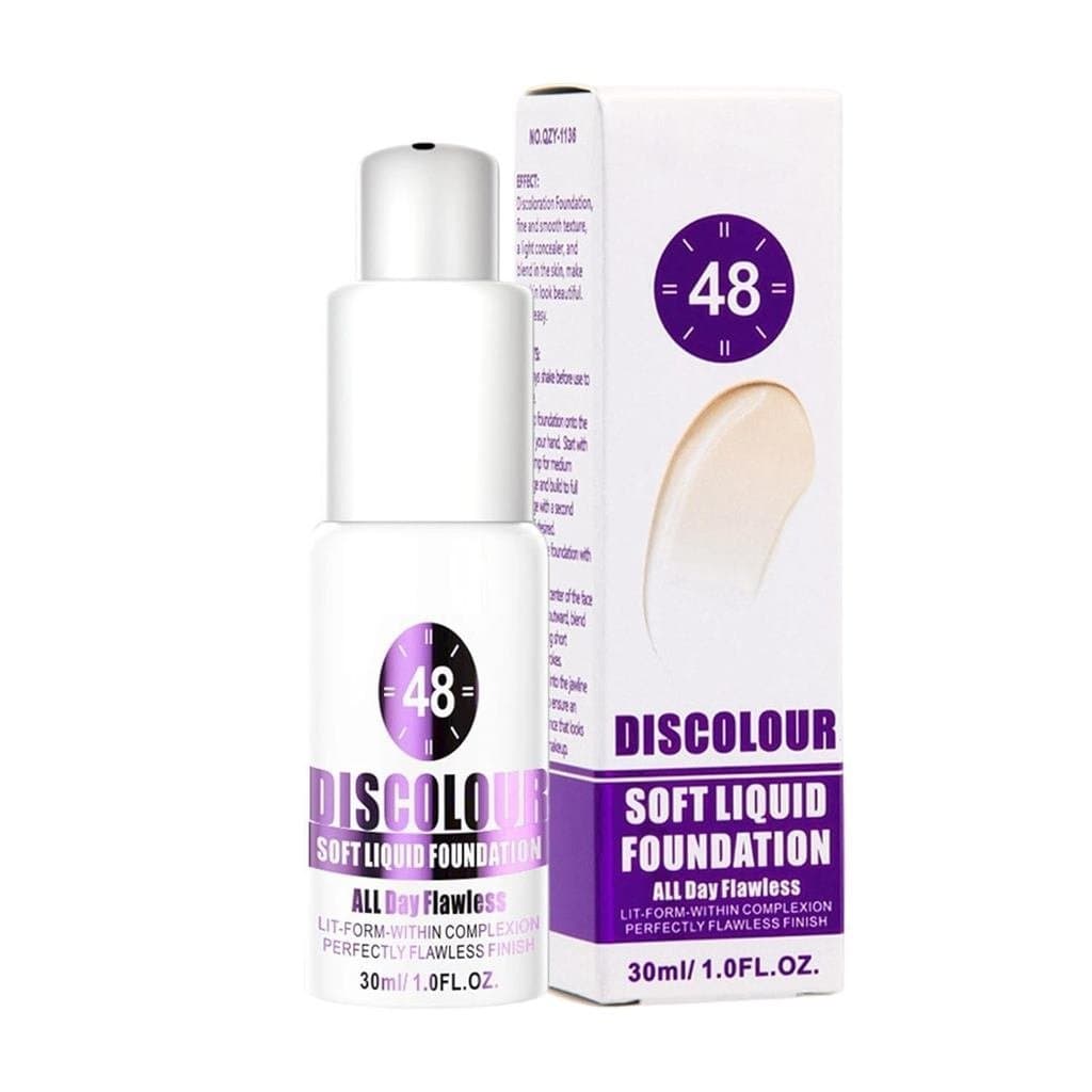 de Base que Muda de Cor - Base de Maquiagem BB à Prova d'Água, Base Facial de Tom Adaptável, Fórmula Líquida de 30