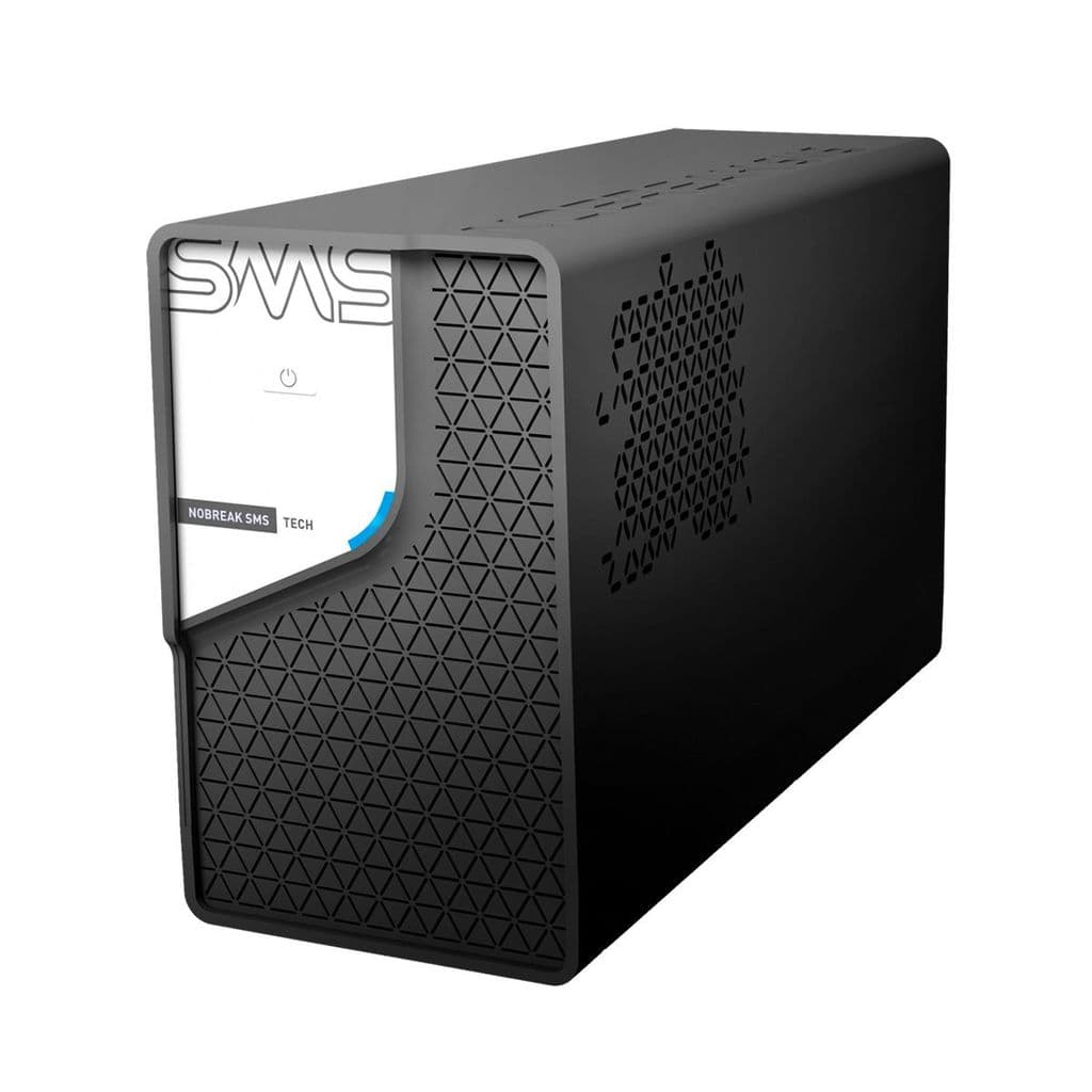 Nobreak 1400Va Sms Tech Entrada Bivolt Saída 115V 8 Tomadas