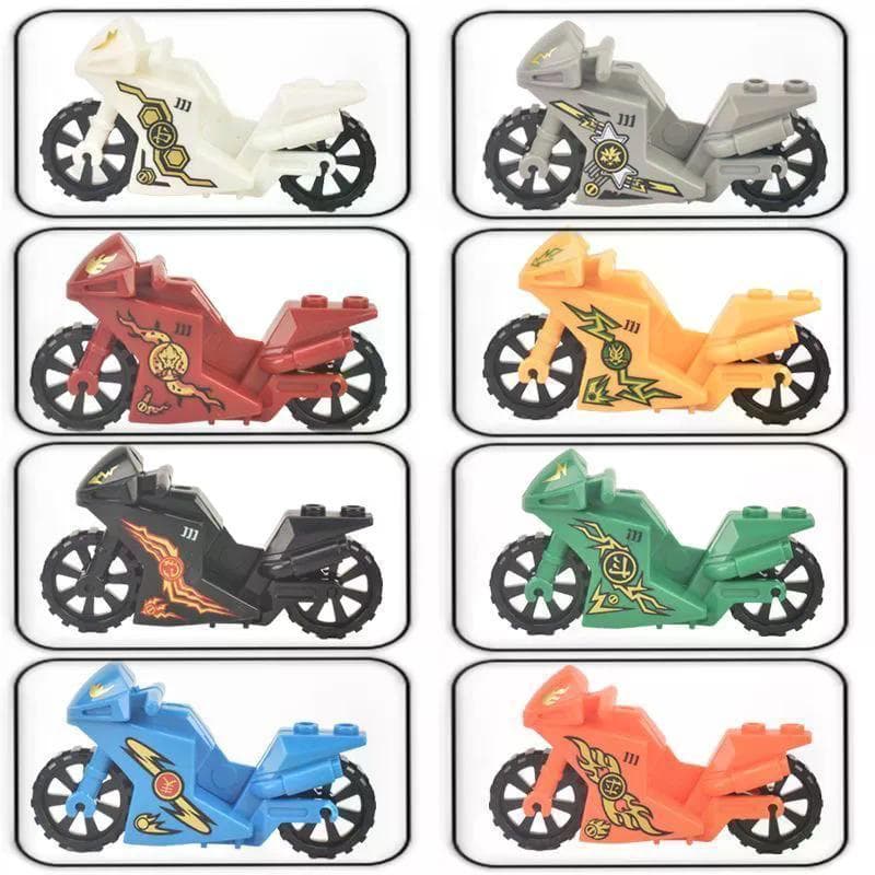 2026 novo estilo Phantom Ninja motocicleta minifiguras montadas bloco de construção educacional brinquedos com mais de 1