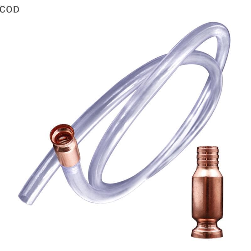 [QYA] Sifão De Cobre Vermelho Reabastecimento Bomba De Gás Gasolina Combustível Agitador De Água Conector BR